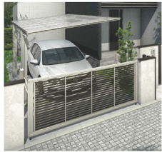 跳ね上げゲート　伸縮ゲートのリフォームをお考えの方はリフォーム匠に御相談ください。