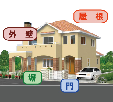 外壁塗装・屋根塗装のリフォームをお考えの方はリフォーム匠住之江店にご相談ください。