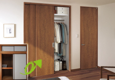 panasonic　べりティス　クローゼット扉(引き戸)