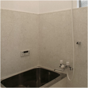 浴室パネル施工後