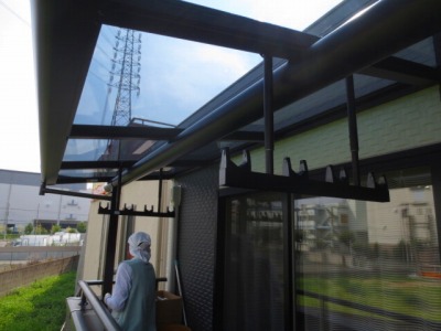 ＹＫＫバルコニーテラス屋根