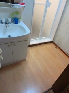 フローリング施工後