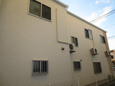 外壁・塗装側面　リフォーム　完成