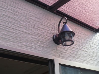 オシャレなランプ