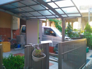 エクステリア施工前