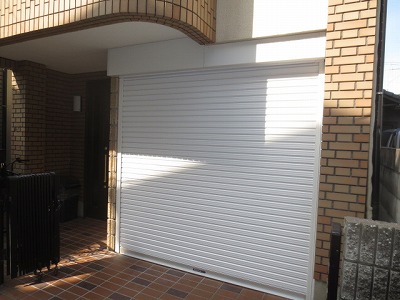 三和電動シャッター