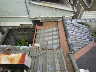 屋根リフォーム施工前