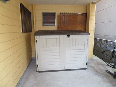 自転車物置物置 ホームデザイン物置 ボックスキャビネット Country