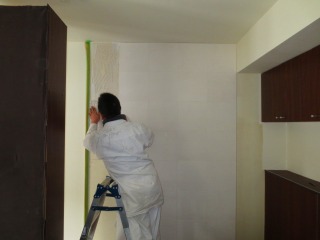 エコカラット貼り