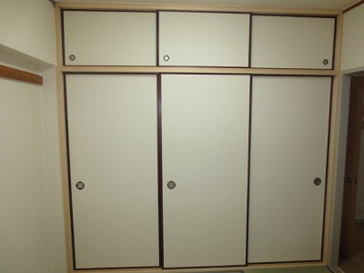 和室六帖　押し入れ増設
天井、壁クロス張替え
襖　張替え
畳　新調入れ替え