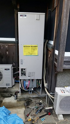 MITSUBISI 家庭用自然冷媒CO2ヒートポンプ給湯機