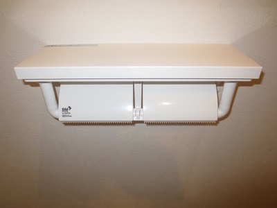 LIXIL INAX 棚付2連紙巻器　品番：CF-AA64/WA 