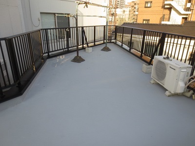 ウレタン塗膜防水工事