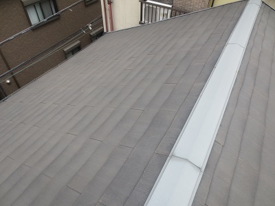 大阪市住之江区　S様邸　スレート屋根塗装工事