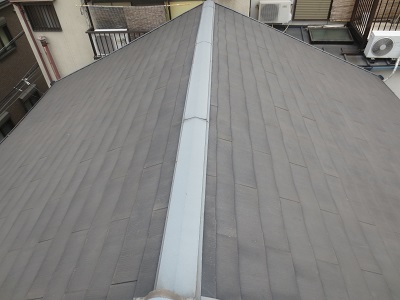 大阪市住之江区　S様邸　スレート屋根塗装工事