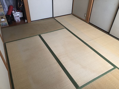 畳をフローリングに