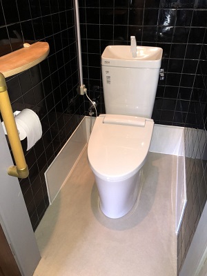 和式から洋式トイレ