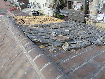 屋根葺き替え工事  大阪市住之江区　Y様邸