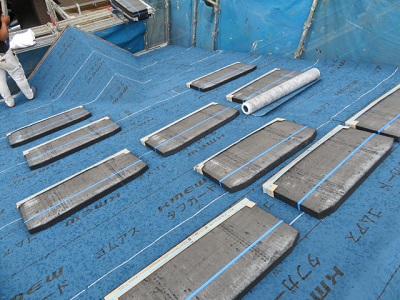 屋根葺き替え工事 台風被害 大阪市住之江区　Y様邸,