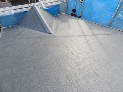 屋根葺き替え工事 台風被害 大阪市住之江区　Y様邸