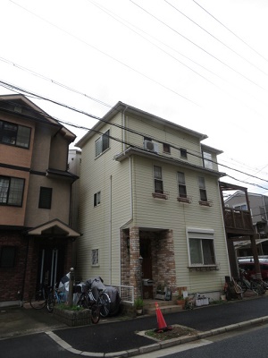 外壁塗装工事 堺市堺区　I様邸