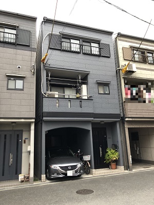 外壁塗装オーデフレッシュ 大阪市西成区　S様邸