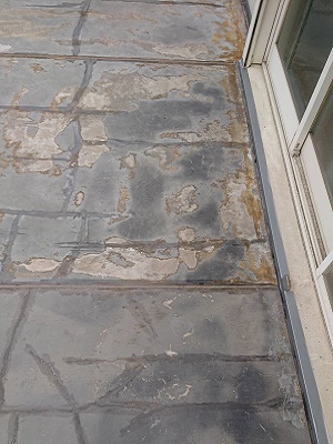 ウレタン塗膜防水工事 大阪市西成区　O様邸