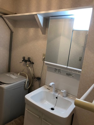 洗面交換工事 大阪市住之江区　Y様邸