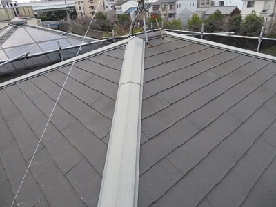屋根塗装工事 大阪市住之江区　M様邸