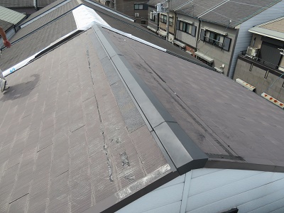 スレート塗装 大阪市西成区　S様邸