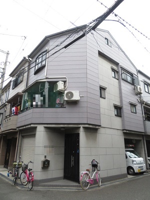 外壁塗装工事 大阪市西成区　I様邸