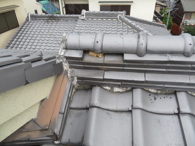 瓦交換工事 大阪市住吉区　Y様邸