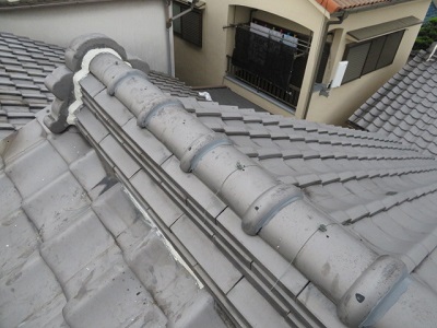 瓦交換工事 大阪市住吉区　Y様邸
