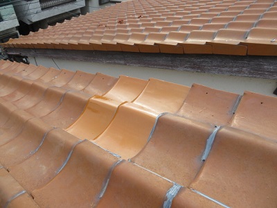 瓦交換工事 大阪市住之江区　M様邸