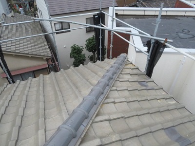 瓦交換工事 大阪市住吉区　M様邸