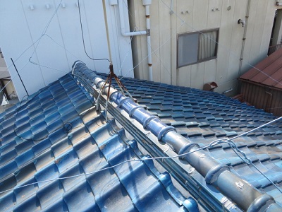 瓦交換 大阪市住之江区　N様邸