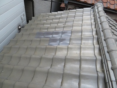 瓦交換工事 大阪市住之江区　S様邸