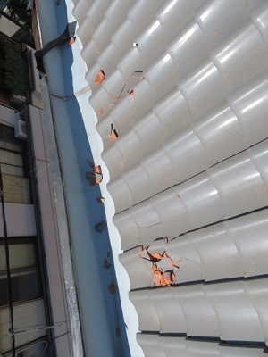 瓦交換工事 大阪市住之江区　K様邸