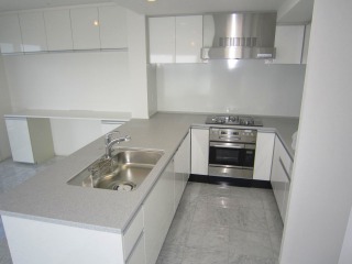 キッチン床　完成