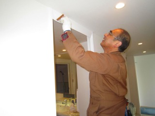 ダイノックシート貼り