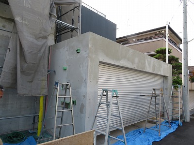 コンクリート打放し