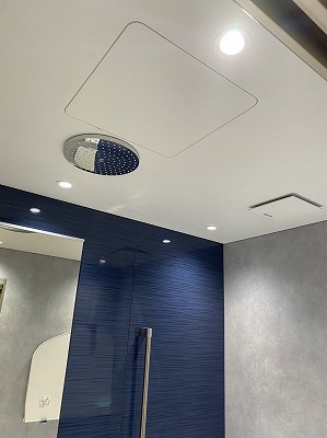 オーバーヘッドシャワー