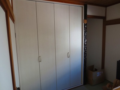 押入れ施工後