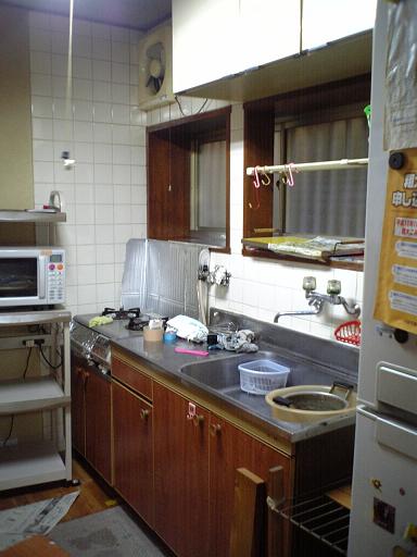 キッチン施工前