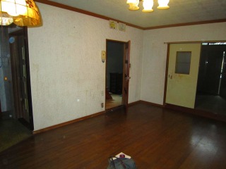 リビング施工前