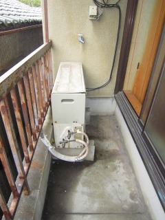 ベランダ防水施工前