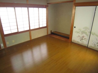 フローリング貼り完成