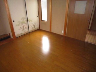 フローリング貼り完成