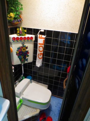 和式便器施工前