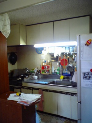 キッチン施工前